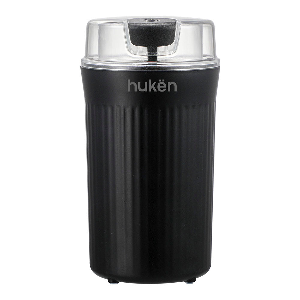 Molino de Café y Especias Eléctrico GRINDPRO 60g | 150W | Aspas de Acero | Cable Desmontable | Negro Matte | Hukën x MasterChef