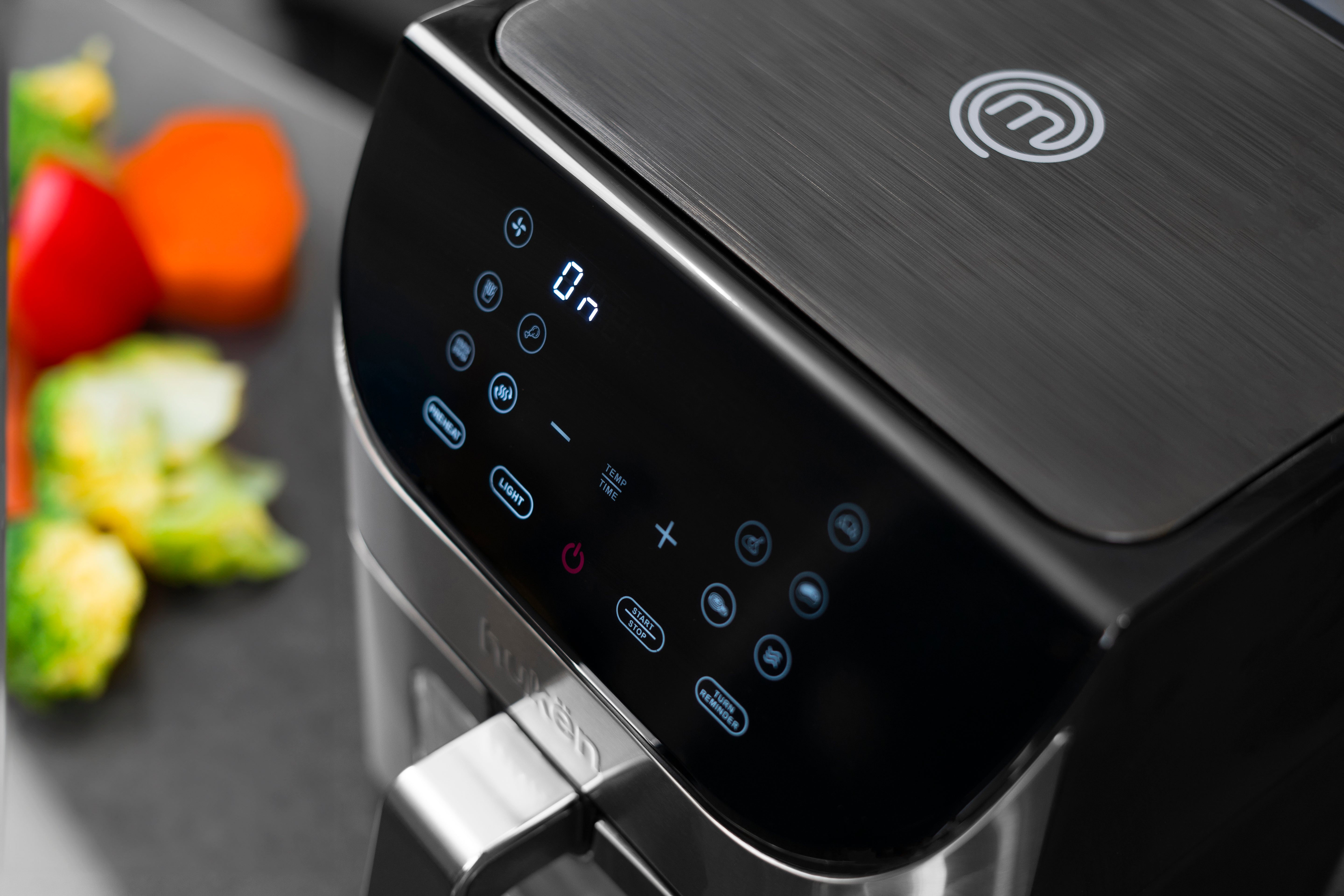 Freidora de Aire Easy-View 6L con Ventana y Luz Interna | Hukën x MasterChef