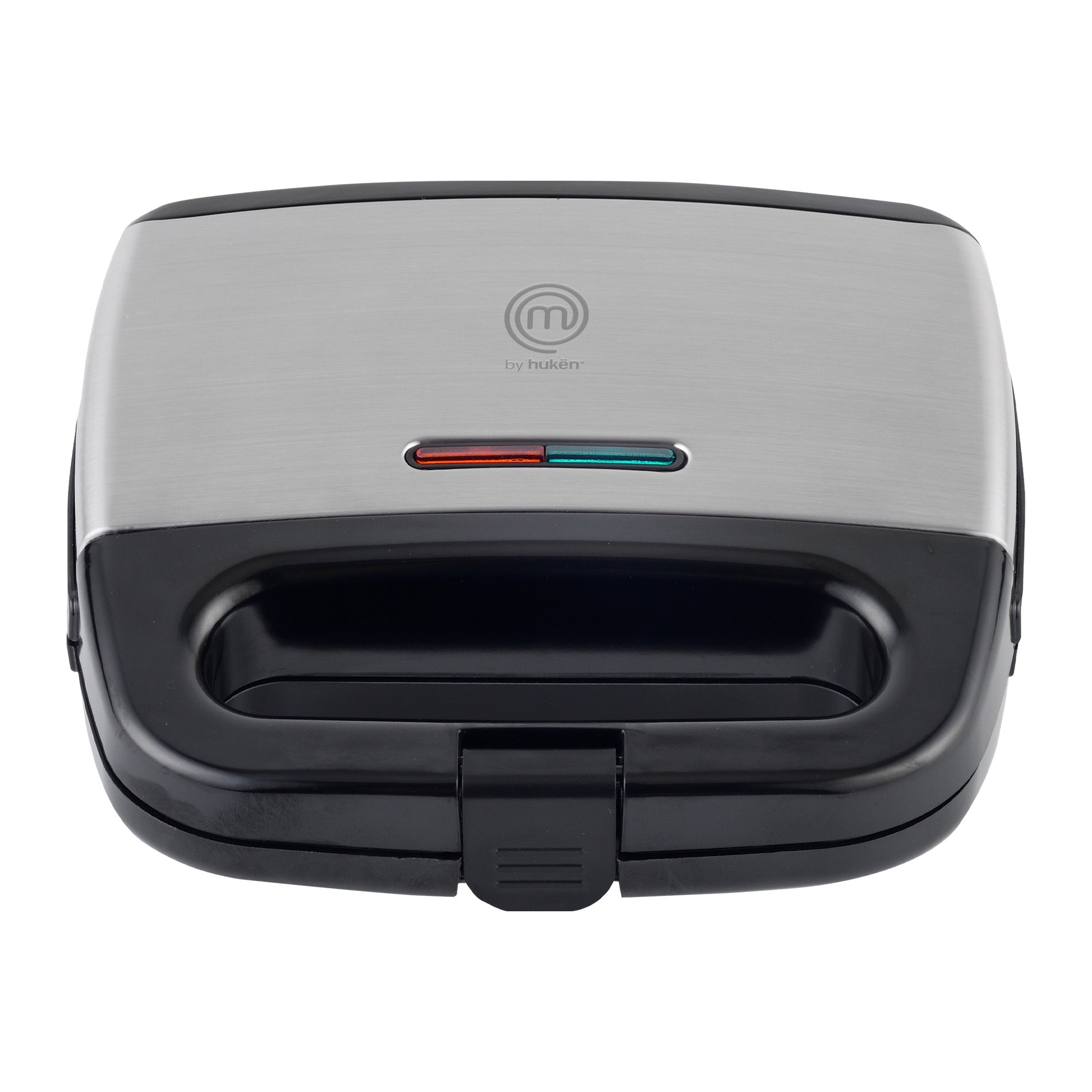 Máquina de Donas HEAT+ | 8 Mini Donas de 5cm | Tecnología FLASH-COOK | Calentamiento Rápido y Uniforme | Antiadherente | Acero Inoxidable | Luces Indicadoras | Diseño Compacto | Hukën x MasterChef