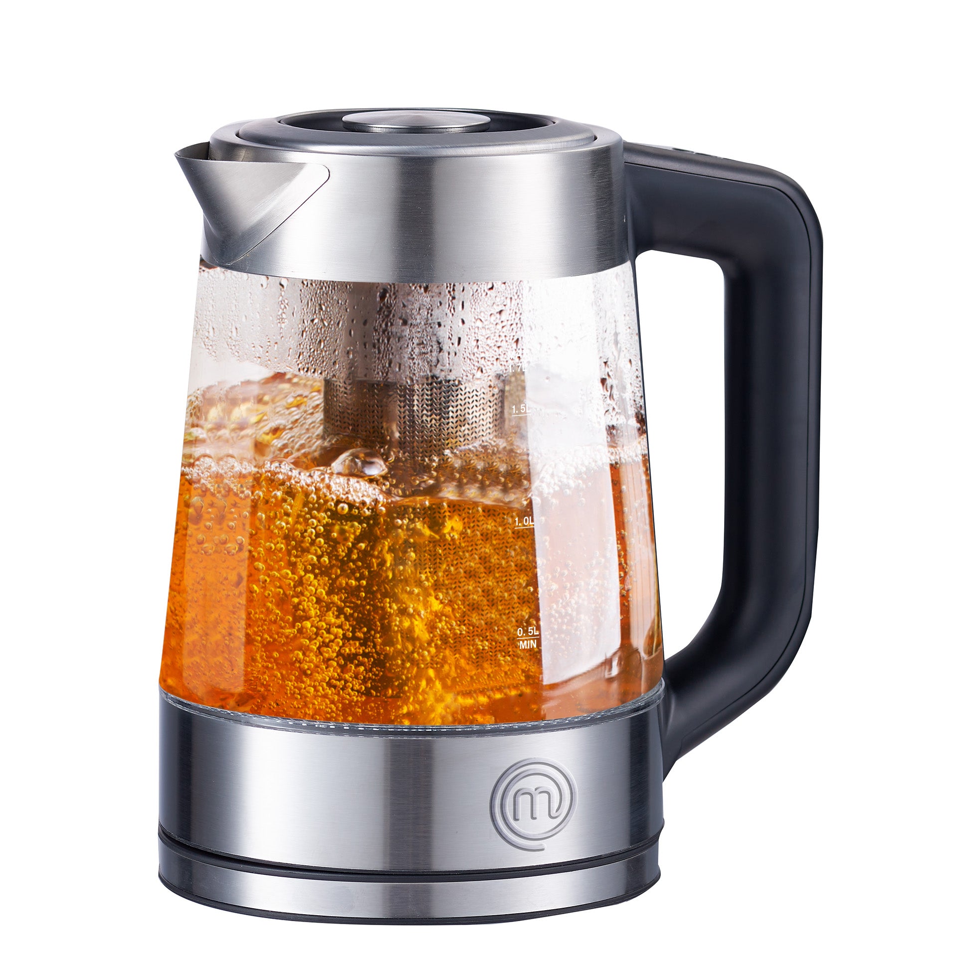 Tetera Eléctrica Heat-Select con LED y Control Digital | 6 Niveles de Temperatura | Hukën x MasterChef