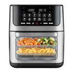 Horno Freidora de Aire Bake N’ Fry 12L con Luz y 12 Funciones | Puerta desmontable | Hukën x MasterChef