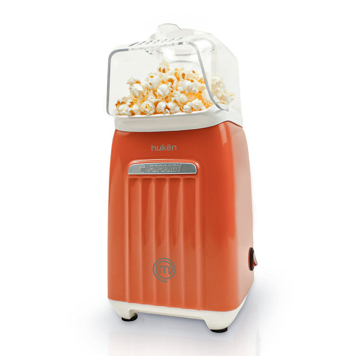 Máquina de Palomitas Air-Pop Retro, Edición Especial, 80g, Palomera Sin Aceite, Naranja