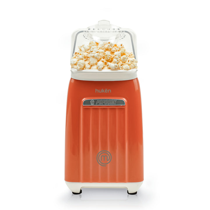 Máquina de Palomitas Air-Pop Retro, Edición Especial, 80g, Palomera Sin Aceite, Naranja