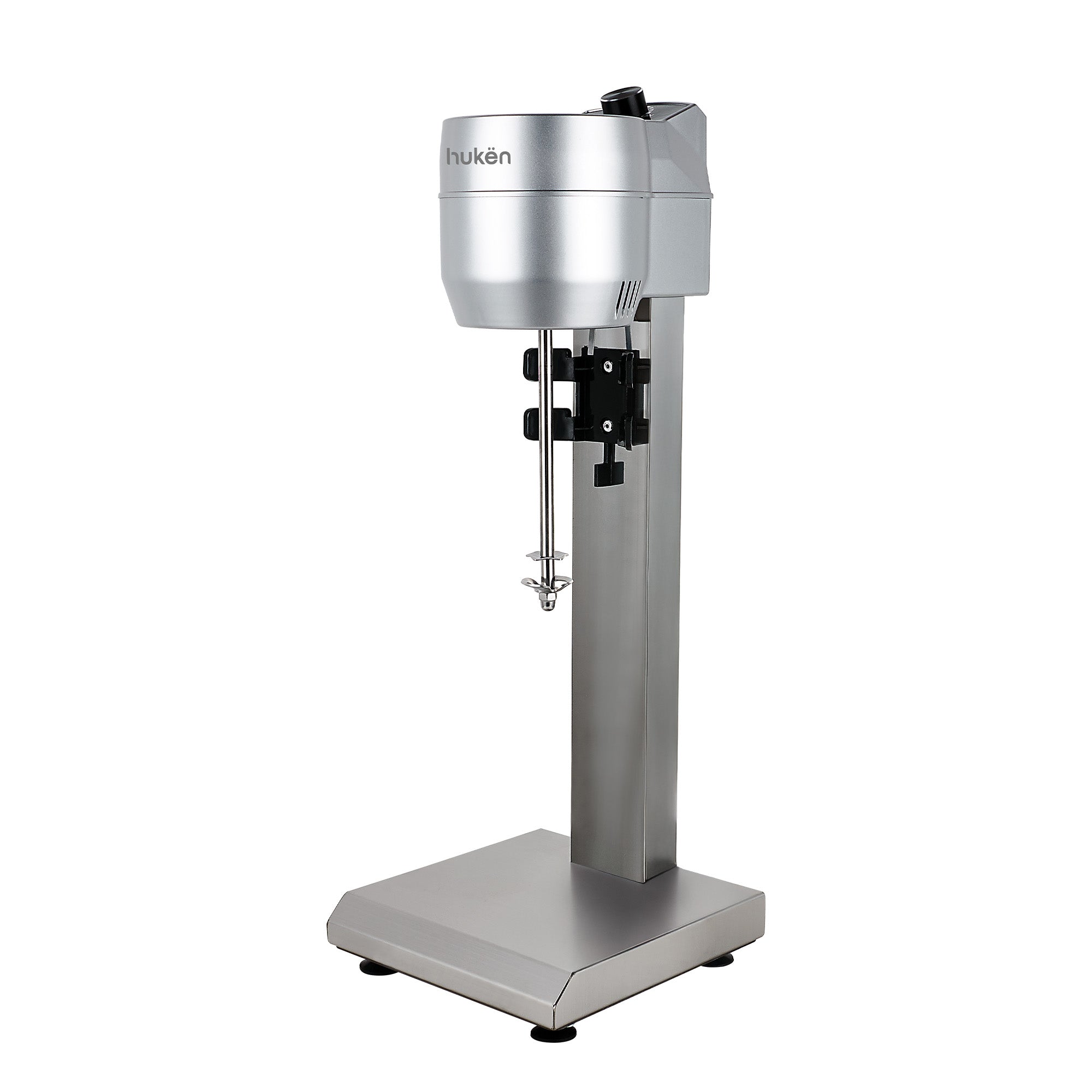 Fuente de Sodas SHAKEPRO 300W | Chocomilera y Batidora de Malteadas | Vaso Acero Inoxidable 450ml | Velocidad Continua | Activación Automática | Base Antideslizante | Hukën x MasterChef