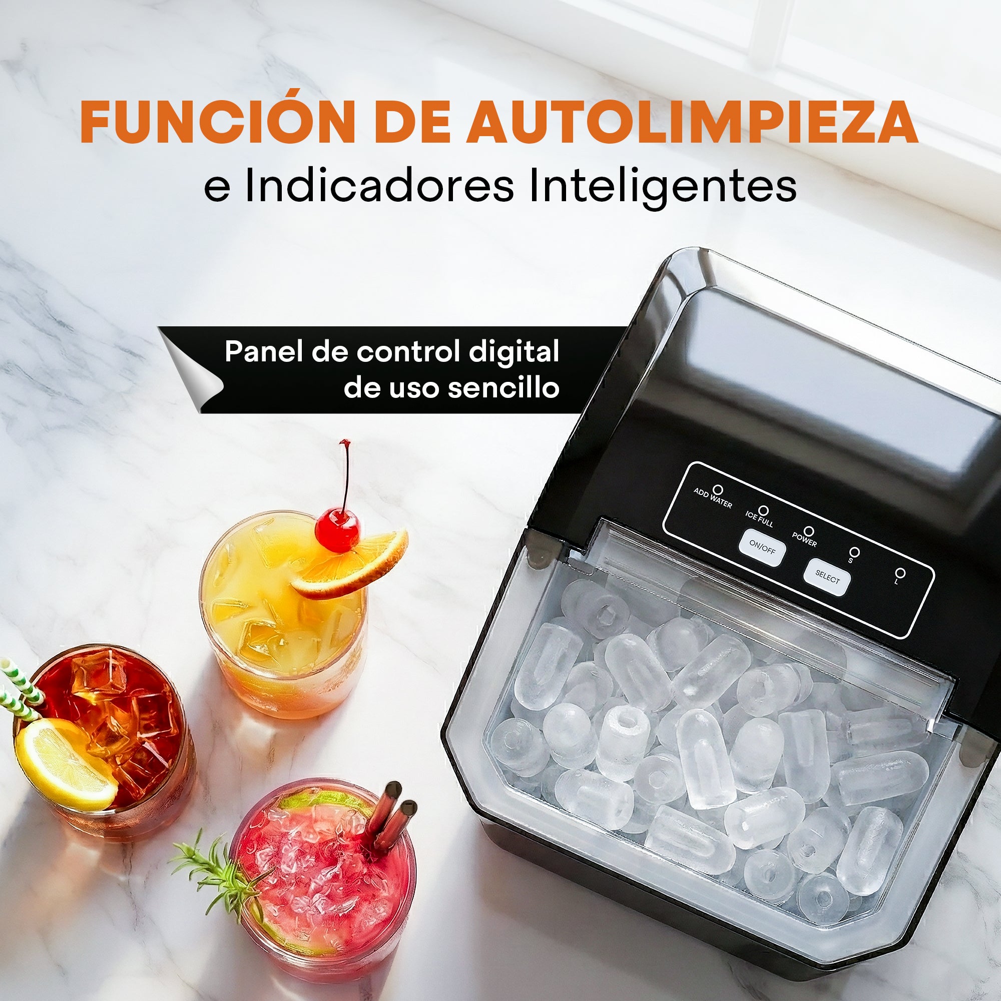 Máquina de Hielos Dual-Freeze Hukën