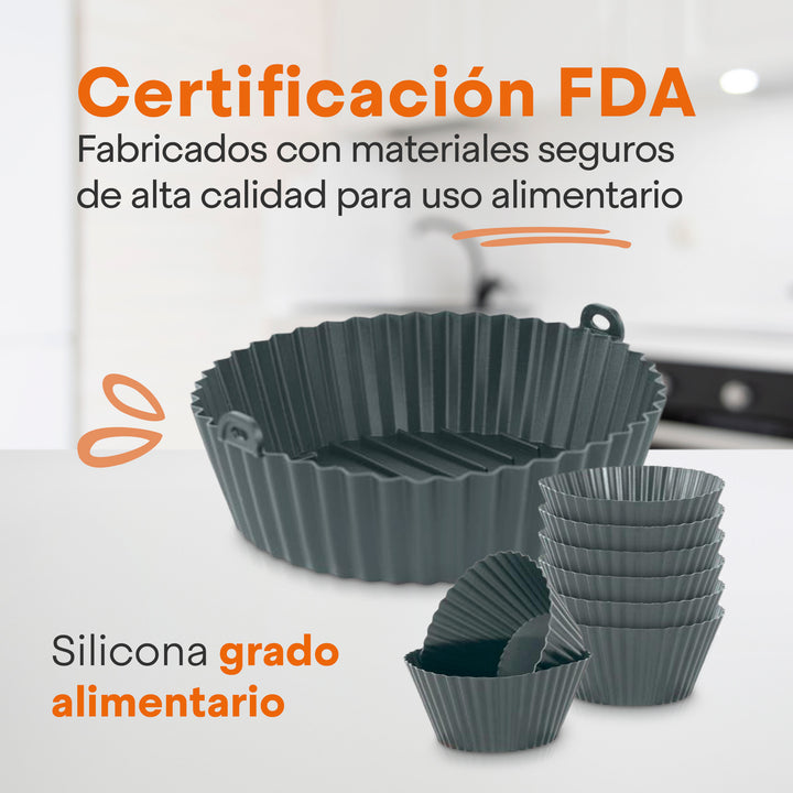 Set de accesorios para Freidora de aire | 14 piezas Masterchef by Hukën