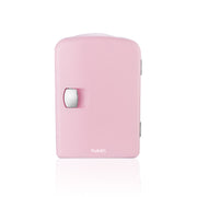 Mini Refrigerador Rosa FRESHLUX 4L | Skincare, Snacks o 6 Latas | Enfría y Calienta | Portátil y Compacto | Repisa Extraíble | Enchufes para Casa y Auto | Hukën