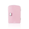 Mini Refrigerador Rosa FRESHLUX 4L | Skincare, Snacks o 6 Latas | Enfría y Calienta | Portátil y Compacto | Repisa Extraíble | Enchufes para Casa y Auto | Hukën