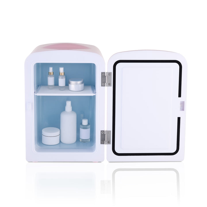 Mini-Refrigerador, Portátil, Mini-Fridge, Frigobar, Rosa, Casa y Automóvil