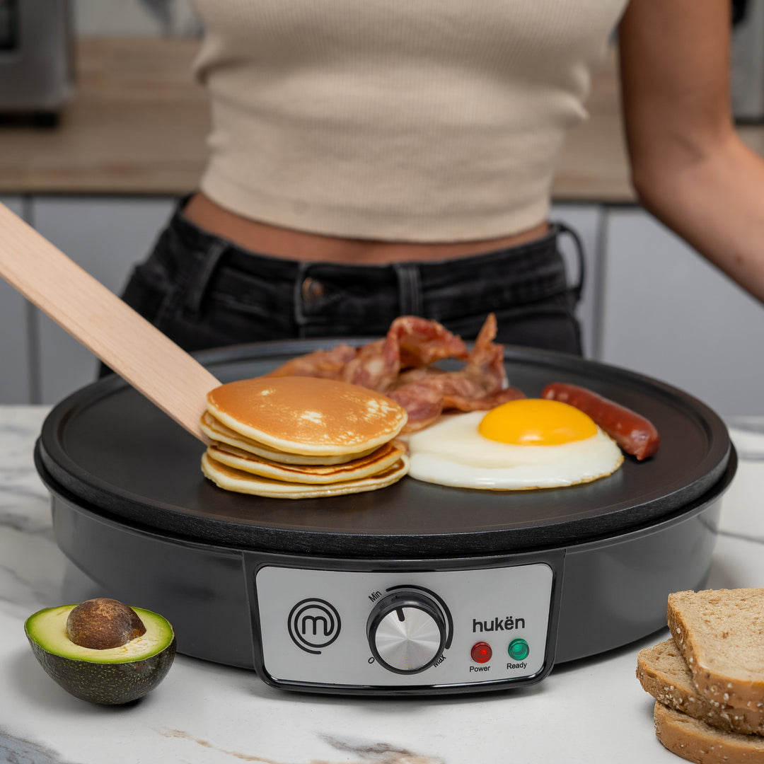 MasterChef® | Electric Crepe Maker | 12-Inch Round Grill
