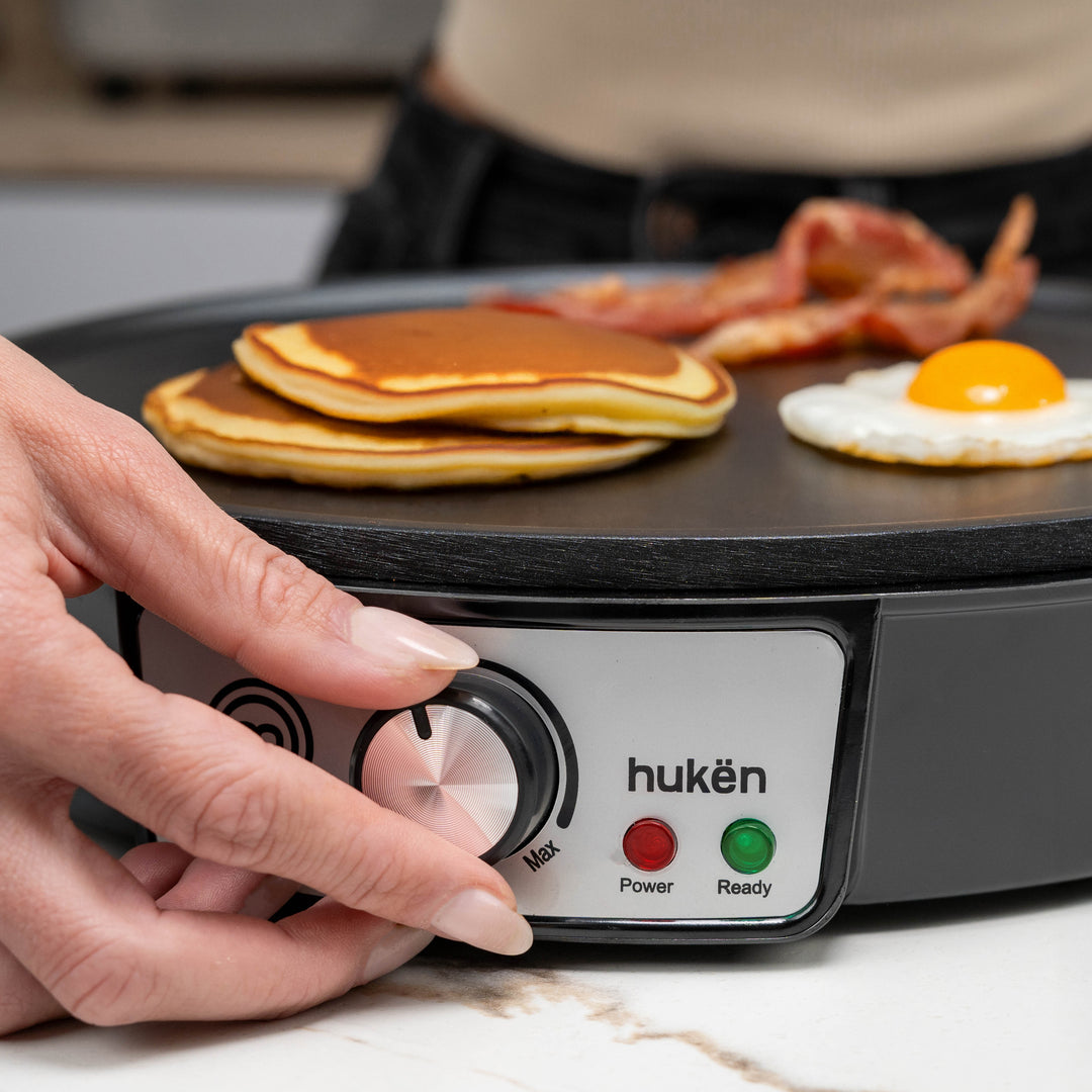 MasterChef® | Electric Crepe Maker | 12-Inch Round Grill