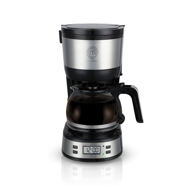 Cafetera | Programable | 5 Tazas | Smart-Brew | Panel Digital | Acero Inoxidable