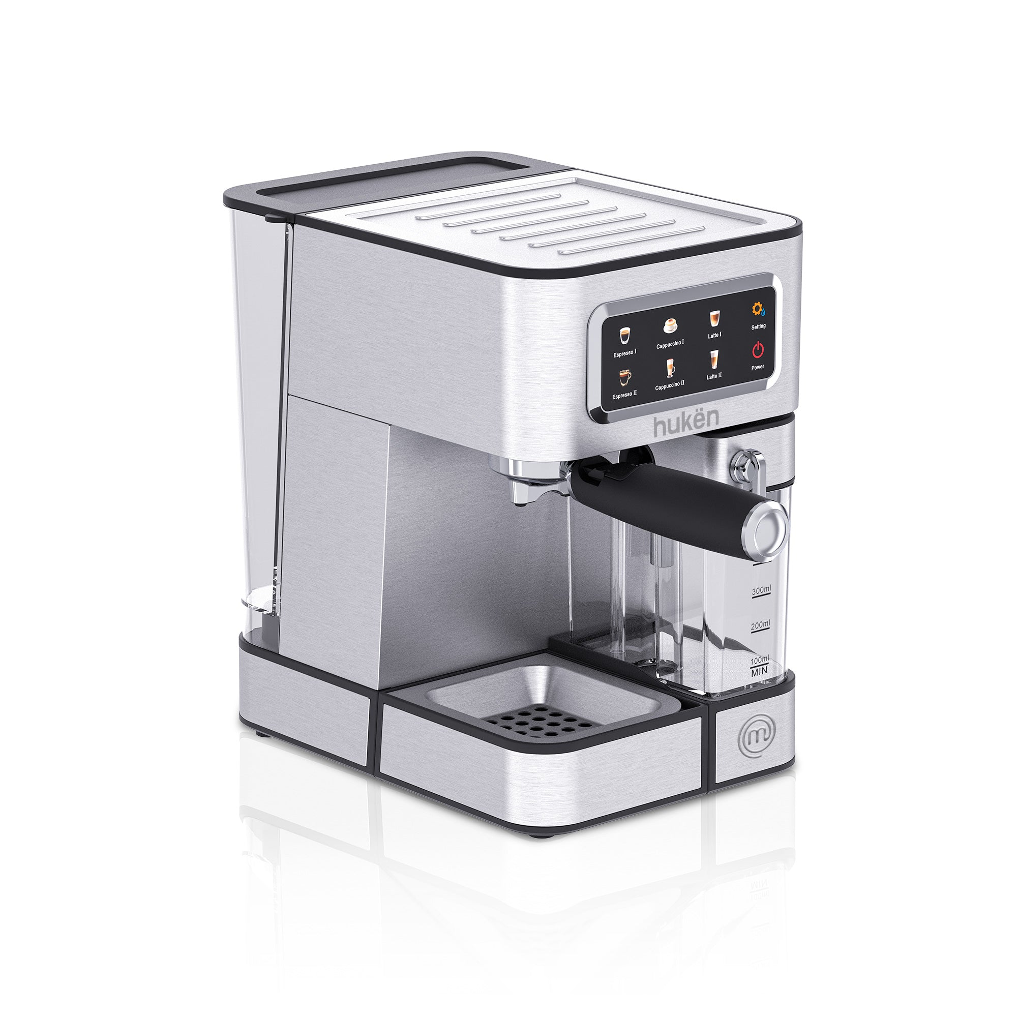 Cafetera Automática Barista+ | 15 Bares | Panel Touch | 1.8L | Máquina de Espresso | Compatible con Café Molido, Pods y Cápsulas