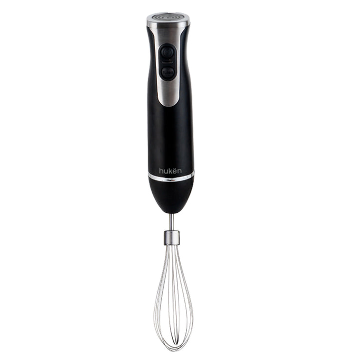Set De Licuadora De Inmersión Blend+, Accesorios Removibles, Diseño Premium, Negro Matte
