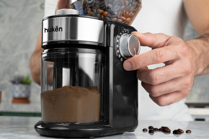 Molino de Café Eléctrico, 150W, Negro, 200 gramos
