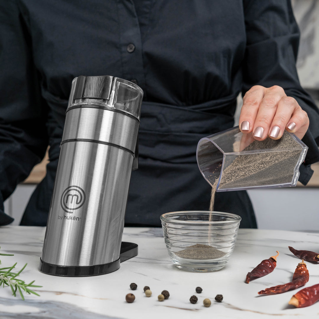 Molino de Café y Especias | Eléctrico | 50 gr. | 150W | Acero Inoxidable