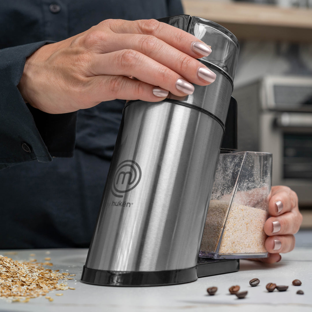 Molino de Café y Especias | Eléctrico | 50 gr. | 150W | Acero Inoxidable