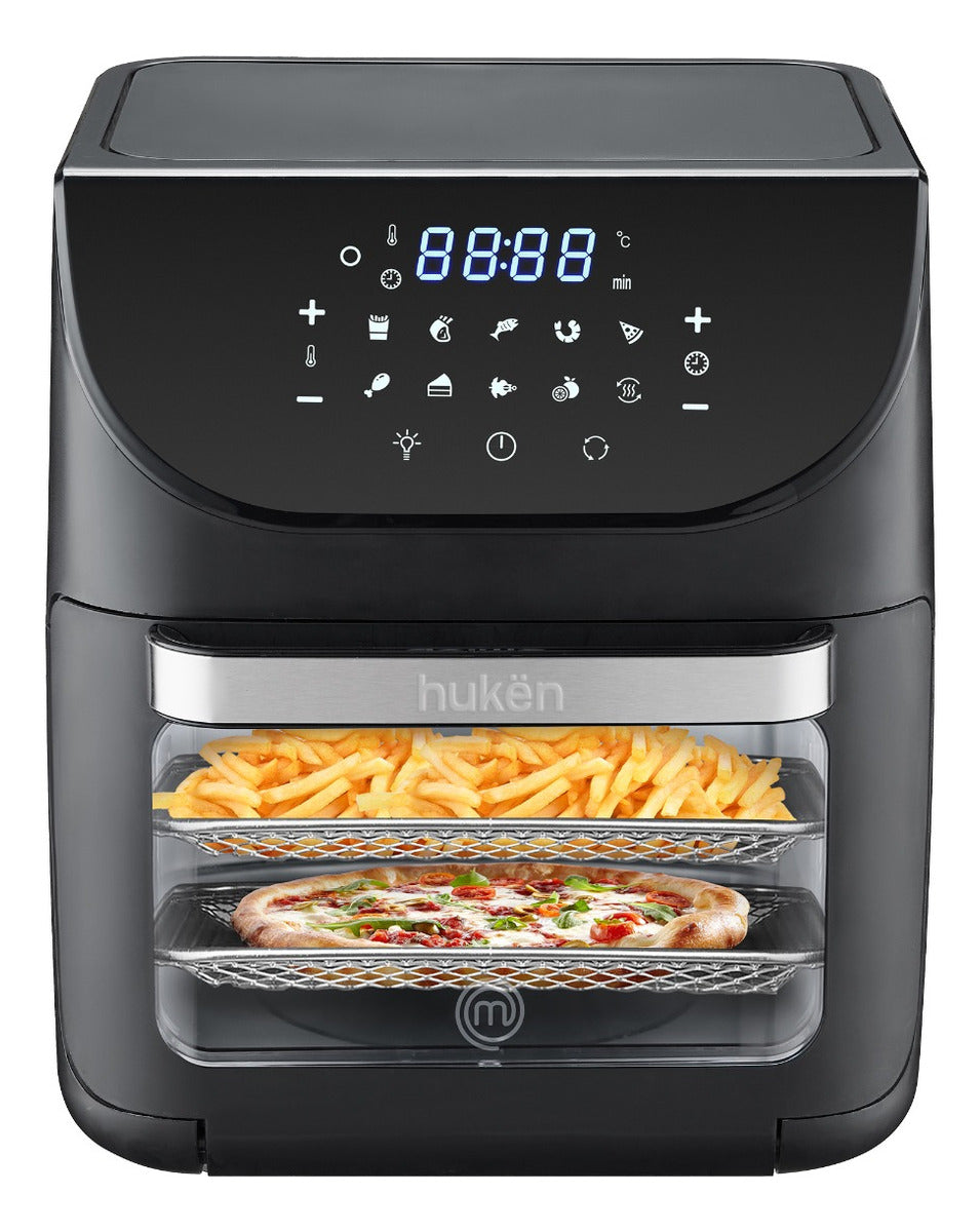 Freidora De Aire Multifuncional Premium Negro 12l Masterchef